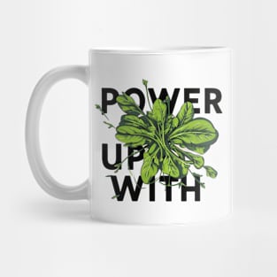 fuel energy with spinach Mug